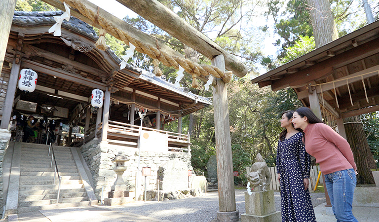 藤白神社の境内