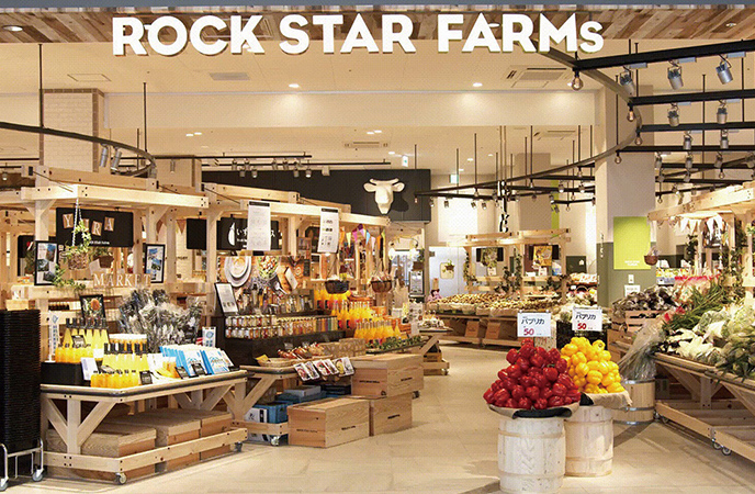 キーノ和歌山 1階ROCK STAR FARMs