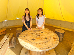 タープの室内