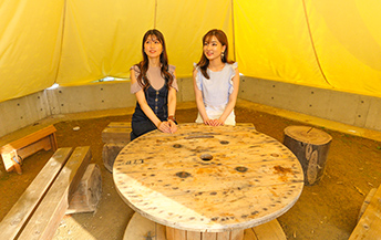 タープの室内