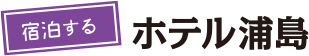 宿泊する。ホテル浦島