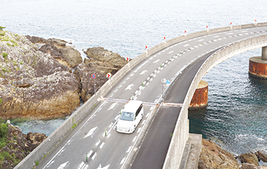 くしもと大橋を渡って紀伊大島にGO!