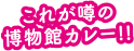 これが噂の博物館カレー