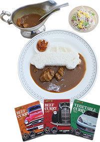 トヨタ博物館ビーフカレー(辛口)1,100円