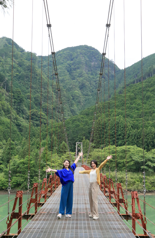 上瀞橋（かみとろばし）