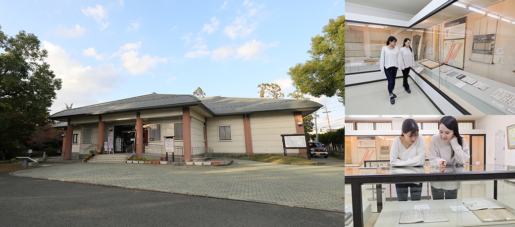 江戸時代初期の儒学者・中江藤樹の遺品や遺墨を展示する記念館