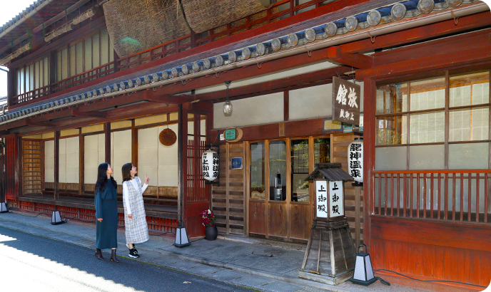 徳川頼宣公が建てたという温泉別荘