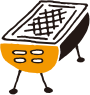 バーベキューのイメージイラスト