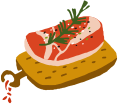 バーベキューのイメージイラスト