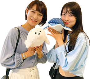 オフィシャルショップで限定ぬいぐるみGET!