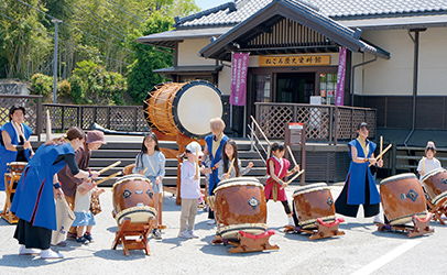道の駅 ねごろ歴史の丘にて「見て・食べて・遊べる」イベントを開催