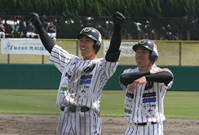 上富田スポーツセンターで行われたホーム開幕戦は見事勝利!
